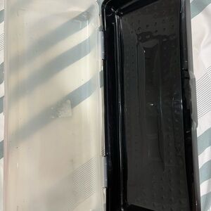 Black and Clear Storage Container